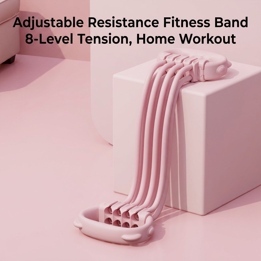 Figure 8 Resistance Band - 1 Stück Figure-8-Widerstandsband, professionelles, verstellbares Latex-Trainingsgerät