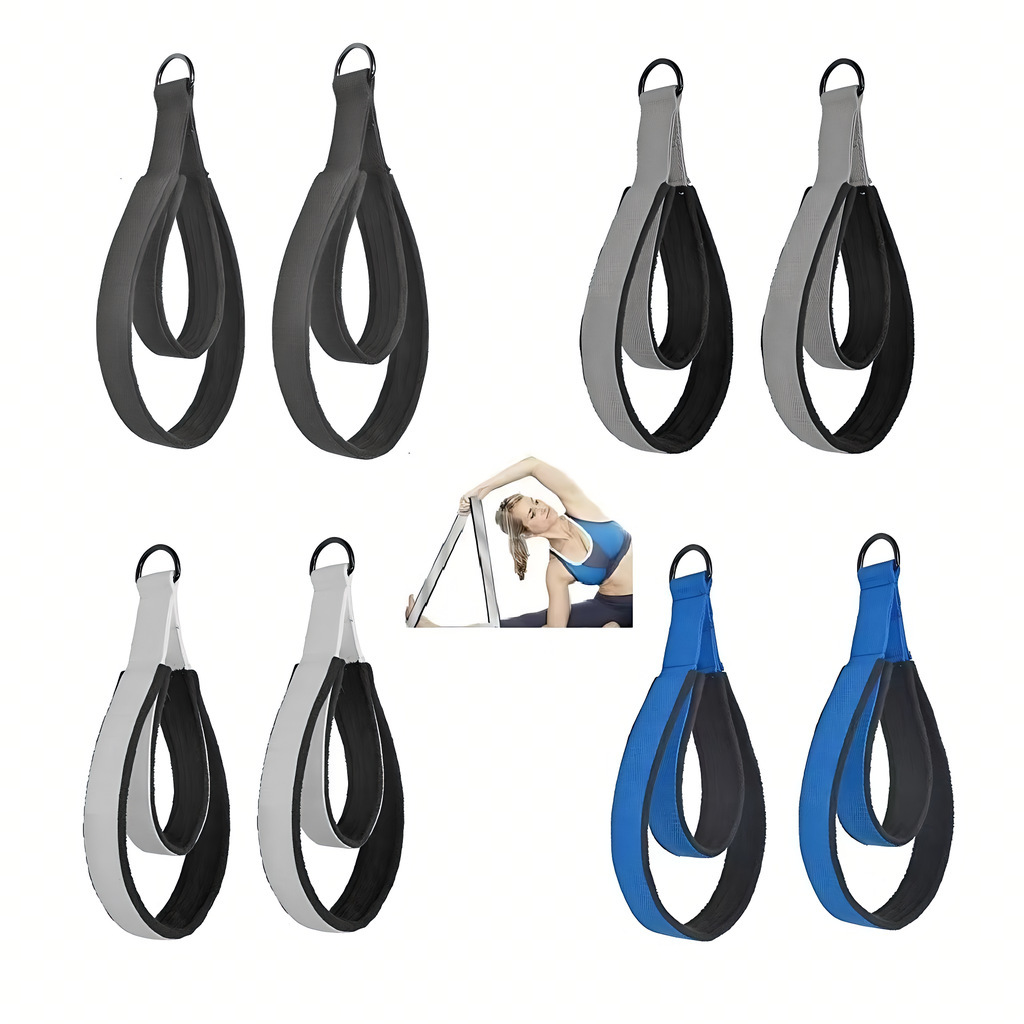 Yoga Fitness Ring - Doppelring-Elastikband für Yoga und Pilates, Übungszubehör,
