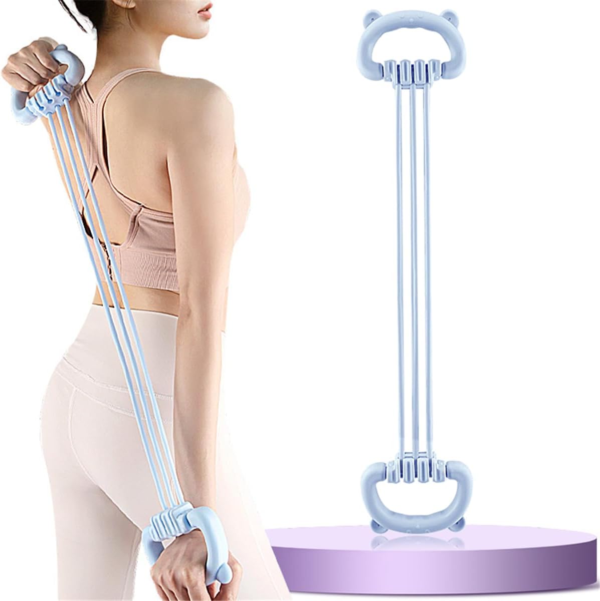 Figure 8 Resistance Band - Figur-8-Widerstandsbänder für Frauen & Männer 15-90LBS,