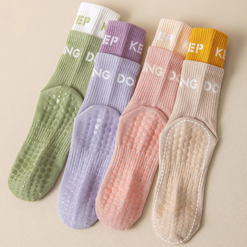 1 Paar Yoga-Socken, Pilates-So – Yoga Dance & Fitness Center Llc Bewertung und Preis