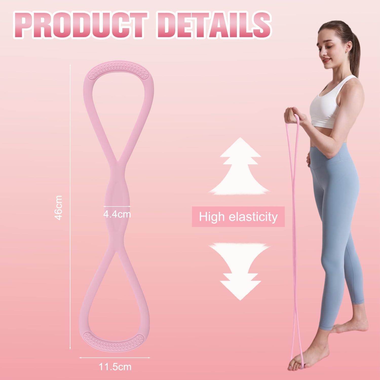 2 Stück 15 LB+25LB Widerstands – Figure 8 Resistance Band Bewertung und Preis