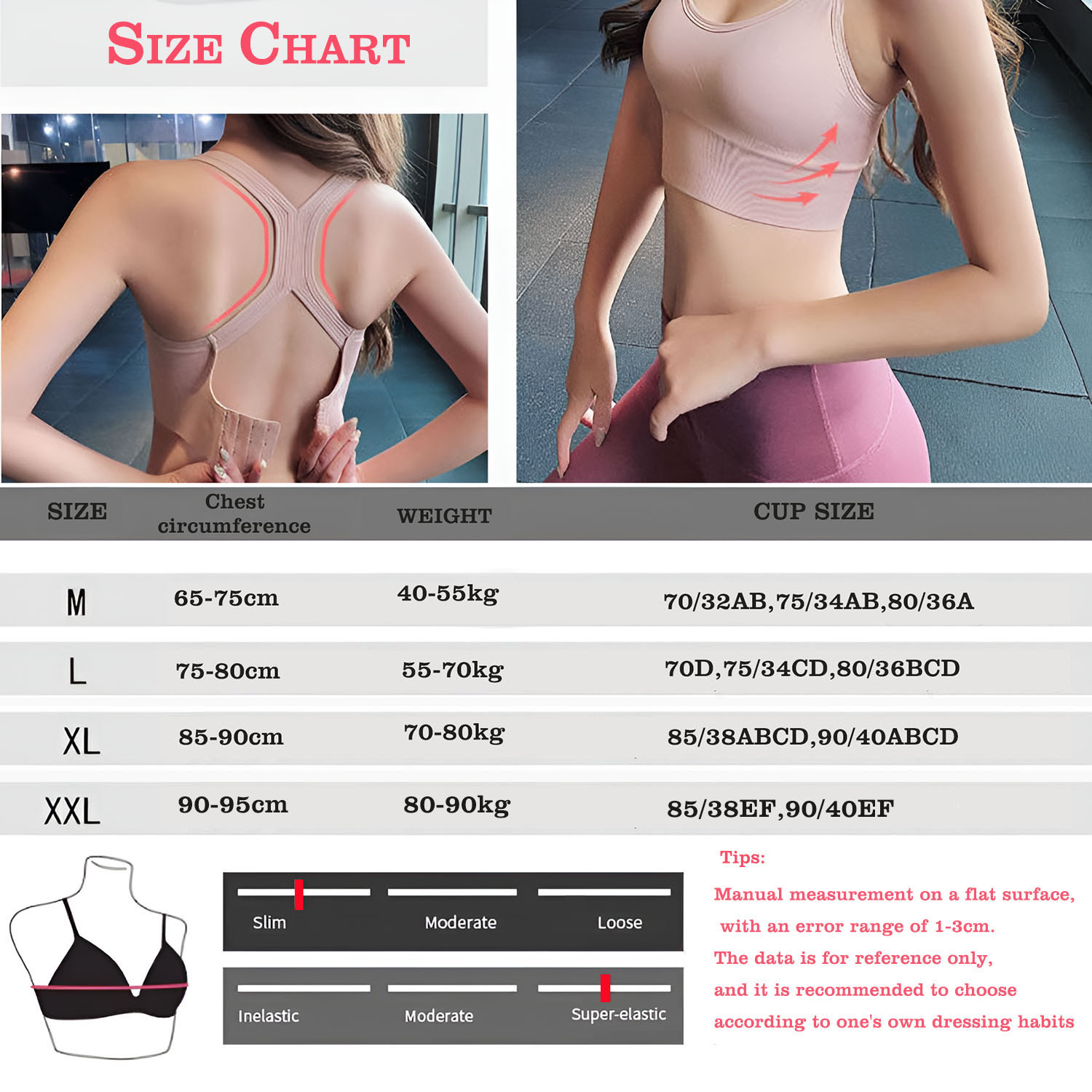 ZHUOHUA Sport-BH für Damen, Cr – Yoga Fitness Ring Bewertung und Preis