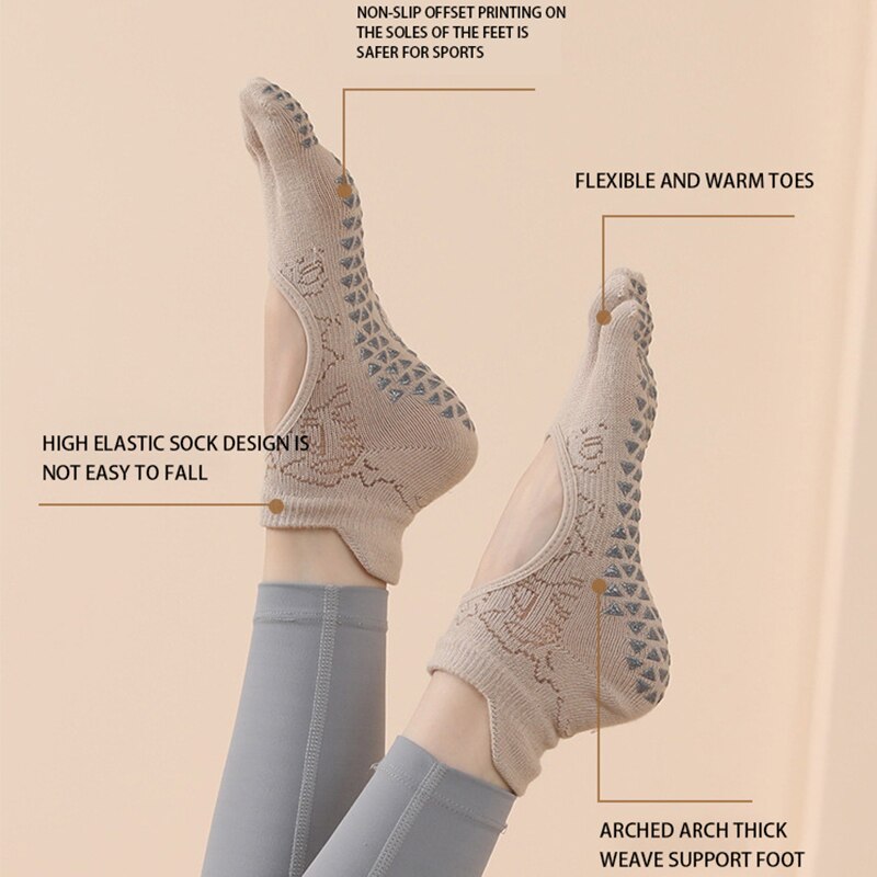 Frauen Yoga Zehen socken hochw – Yoga Fitness Women Bewertung und Preis