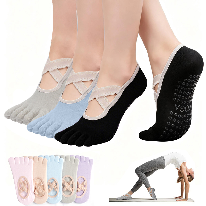 Rutschfeste Damen-Pilates-Sock – Yoga Fitness Women Bewertung und Preis