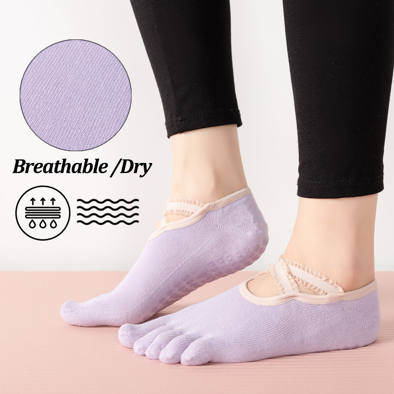 Rutschfeste Damen-Pilates-Sock – Yoga Fitness Women Bewertung und Preis