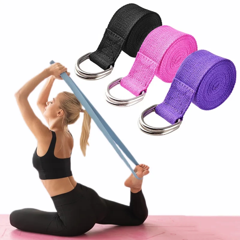 183*3,8 cm Yoga Strap Baumwoll – Yoga Fitness Ring Bewertung und Preis