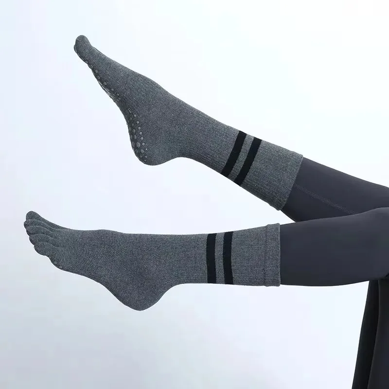 Damen-Mid-Tube-Yoga-Socken, at – Yoga Dance & Fitness Center Llc Bewertung und Preis