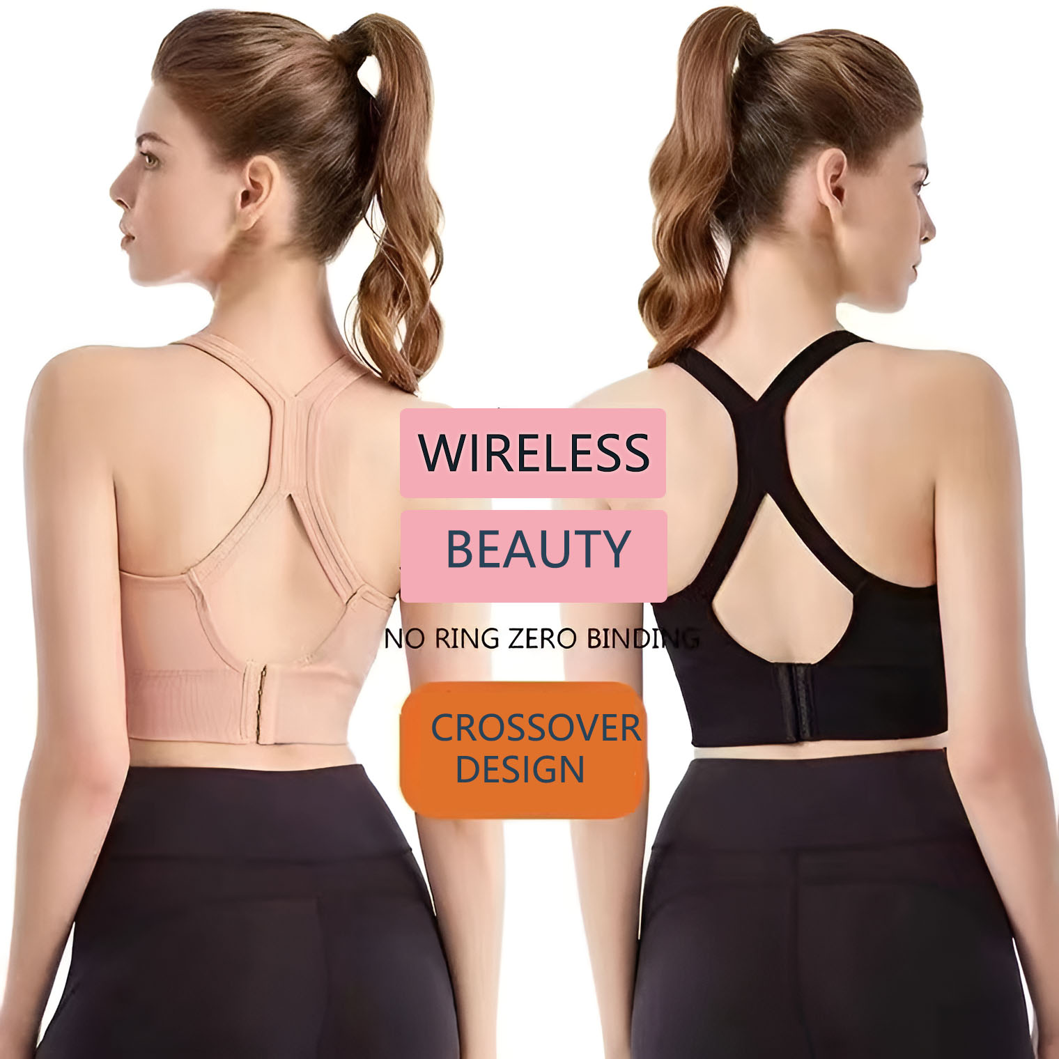 Damen-Sport-BH mit überkreuzte – Yoga Fitness Ring Bewertung und Preis