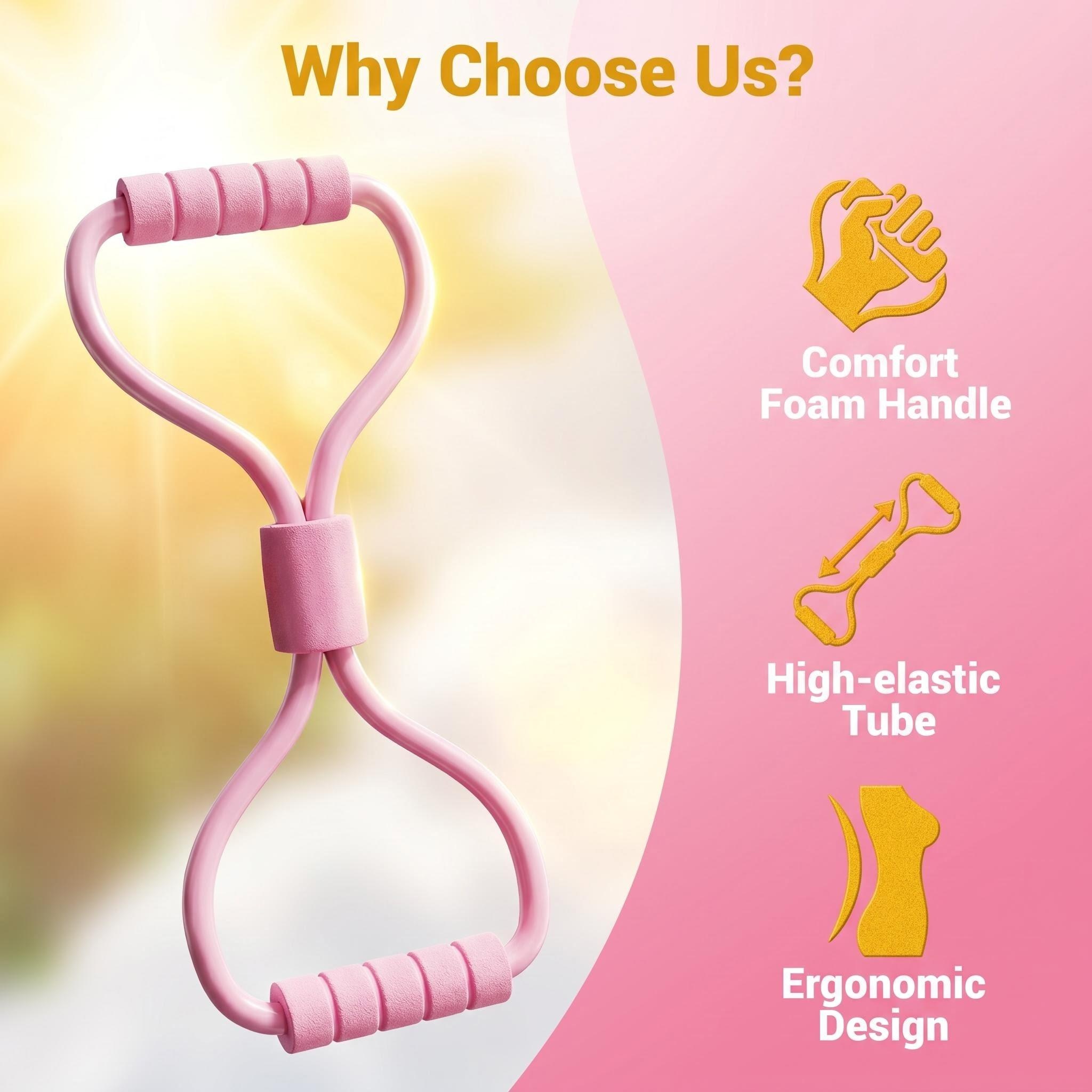 8-förmiges elastisches Band, F – Figure 8 Resistance Band Bewertung und Preis