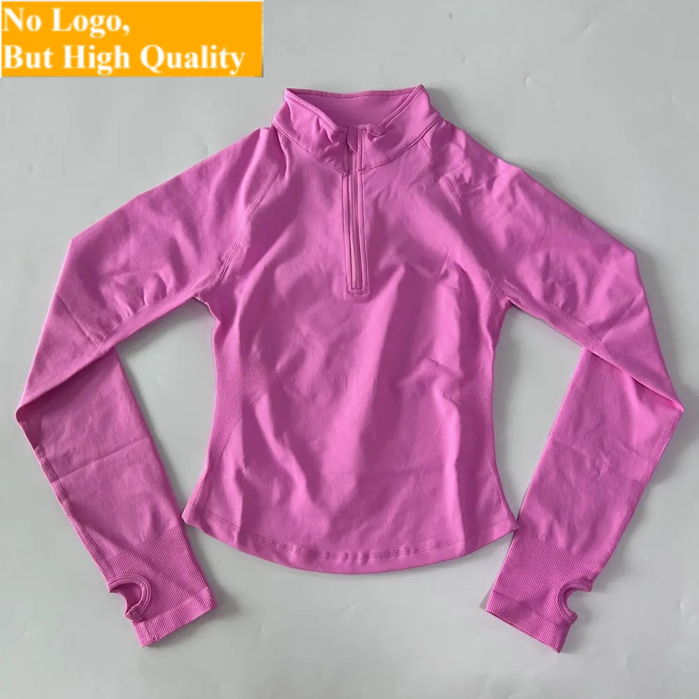 No Logo Yoga-Jacke mit halbem  – Yoga Fitness Women Bewertung und Preis
